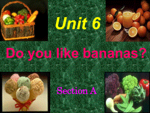 新目標(biāo)七年級(jí)英語(yǔ)上冊(cè)Unit6 Do you like bananas課件PPT