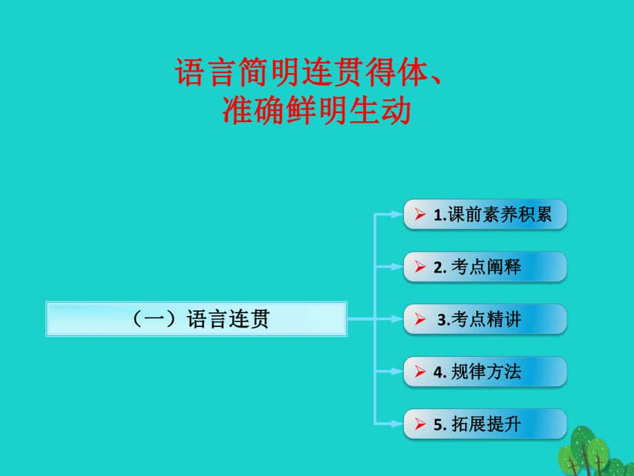 高考語文語言連貫 新人教版_第1頁