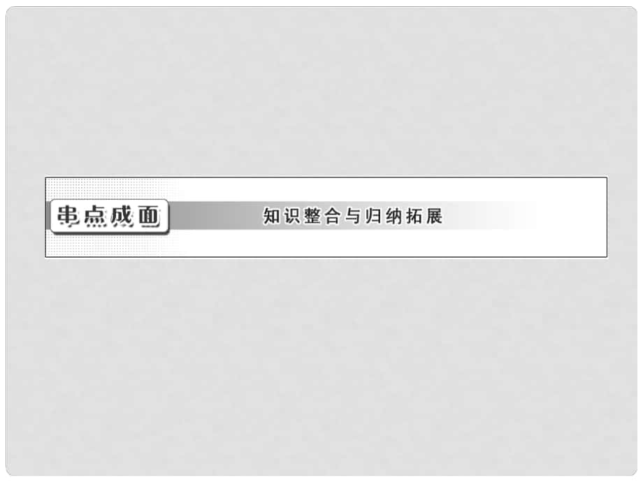 高考历史一轮复习 第七单元 串点成面 单元大事记 历史同期声 知识集成块课件 新人教版_第1页