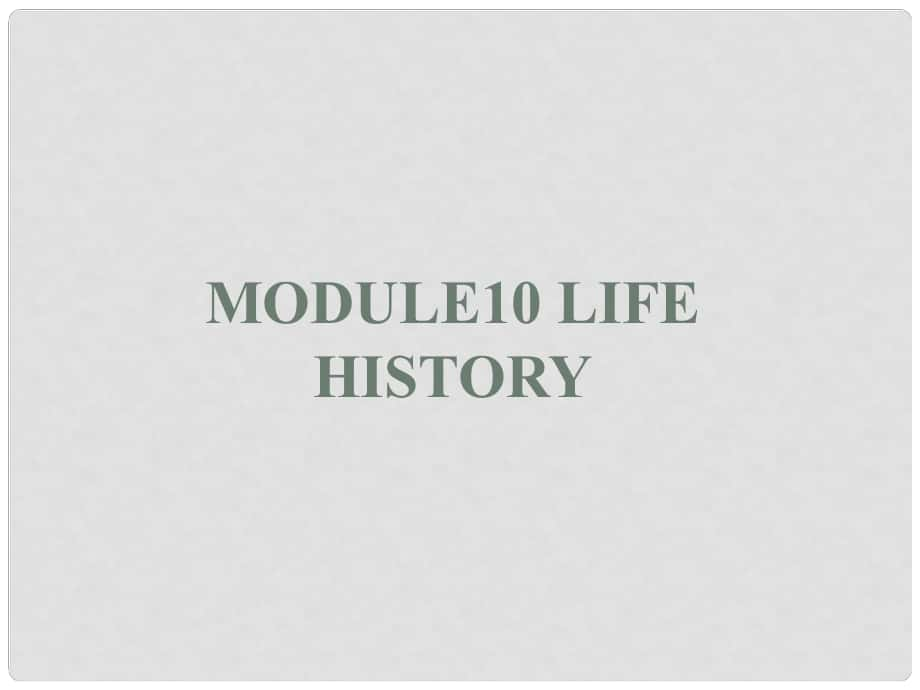 七年級(jí)英語(yǔ)下冊(cè) Module10 Life history Unit 1 We listened to the radio課件 外研版_第1頁(yè)