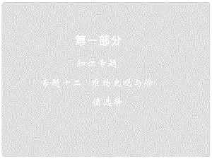 高考政治二輪復(fù)習(xí) 第一部分 知識(shí)專題12 唯物史觀與價(jià)值選擇課件