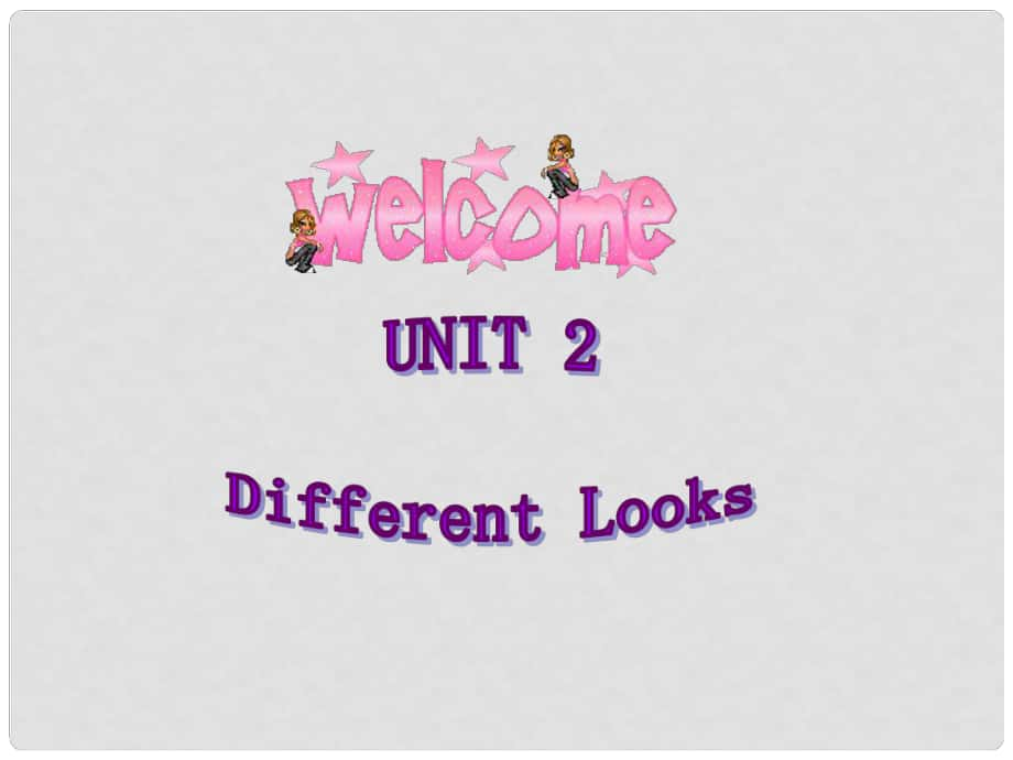 七年級英語上冊 Unit 2 Topic 2 What does she look like sectionA課件 仁愛版_第1頁