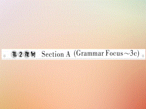 八年級英語上冊 Unit 7 Will people have robots（第2課時）Section A（Grammar Focus-3c）習題 （新版）人教新目標版