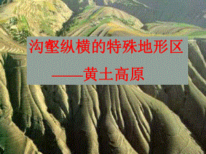 七年級歷史與社會上冊 第三單元 第二課第一框 溝壑縱橫的黃土高原課件 人教版