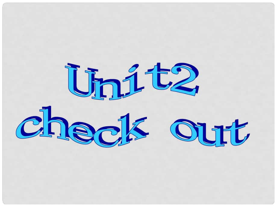 江蘇省宜興市屺亭中學九年級英語下冊 9B《Unit 2 Robot》Checkout課件 牛津版_第1頁