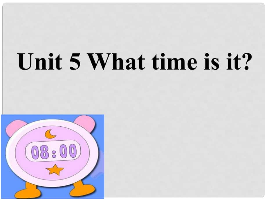 三年級(jí)英語(yǔ)下冊(cè) Unit5 What time is it課件（2） 新版（湘少版）_第1頁(yè)