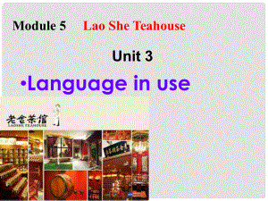 浙江省海鹽縣濱海中學(xué)八年級(jí)英語(yǔ)上冊(cè) Module 5 Unit 3 Language in use課件 （新版）外研版