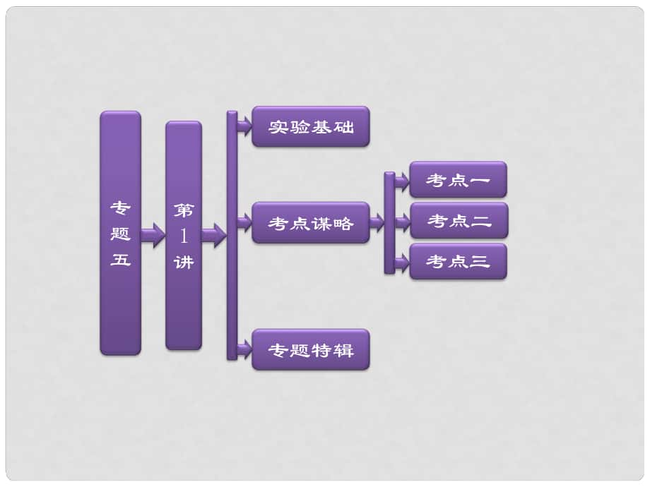 河南省安陽市一中高考物理二輪復(fù)習(xí) 第一階段 專題五 第1講 力學(xué)實驗課件_第1頁