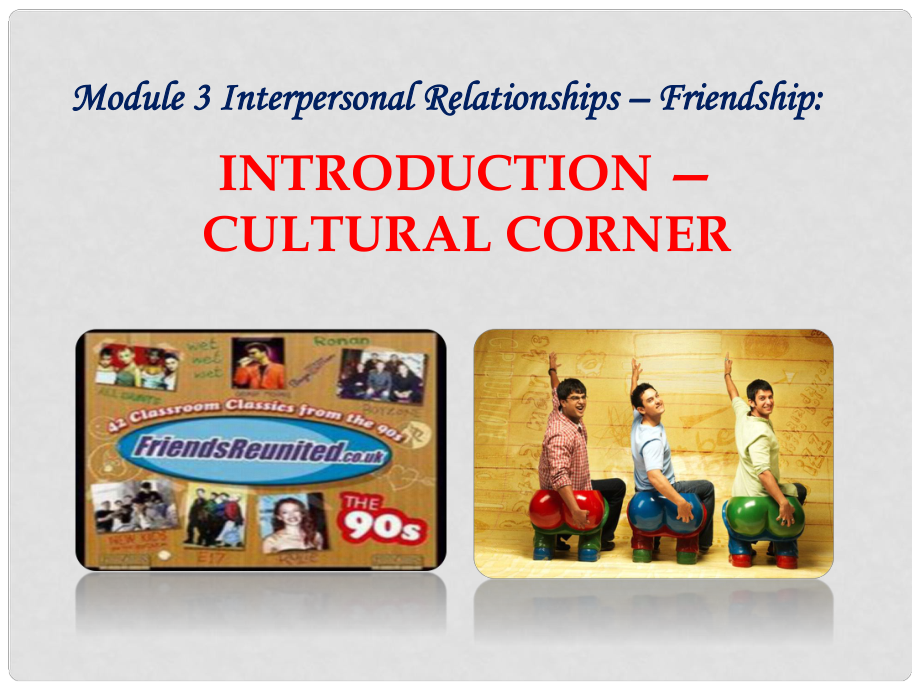 四川省昭觉中学高中英语 Module3 Introduction & Cultural Corner课件 新人教版选修6_第1页