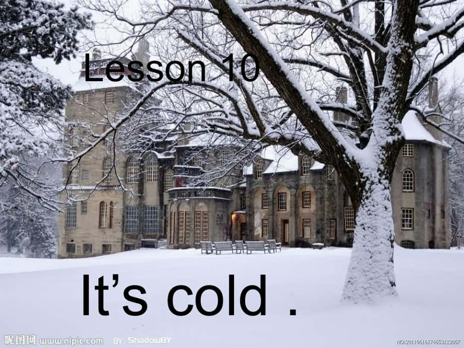 三年級英語下冊 Lesson 10《It’s cold》課件4 科普版_第1頁