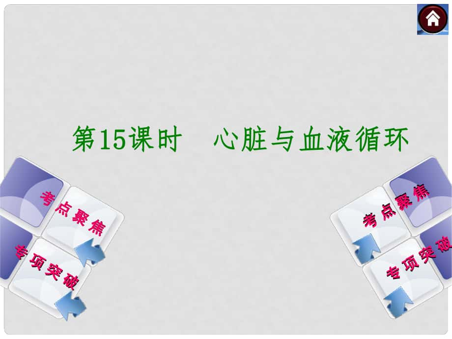 江西省吉安縣鳳凰中學七年級生物下冊 第15課時 心臟與血液循環(huán)課件 新人教版_第1頁