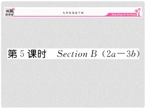 九年級英語全冊 Unit 14 I remeber meeting all of you in Grade 7（第5課時）Section B（2a3b）課件 （新版）人教新目標(biāo)版