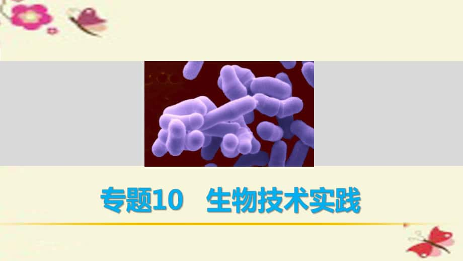 高考生物二輪復習 考前三個月 專題10 生物技術實踐 考點31 微生物的利用及在傳統(tǒng)發(fā)酵技術中的應用課件_第1頁