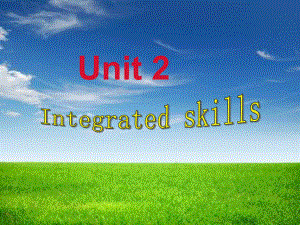 江蘇省東?？h橫溝中學(xué)七年級(jí)英語(yǔ)下冊(cè) Unit 2 Neighbours Integrated skills課件1 （新版）牛津版