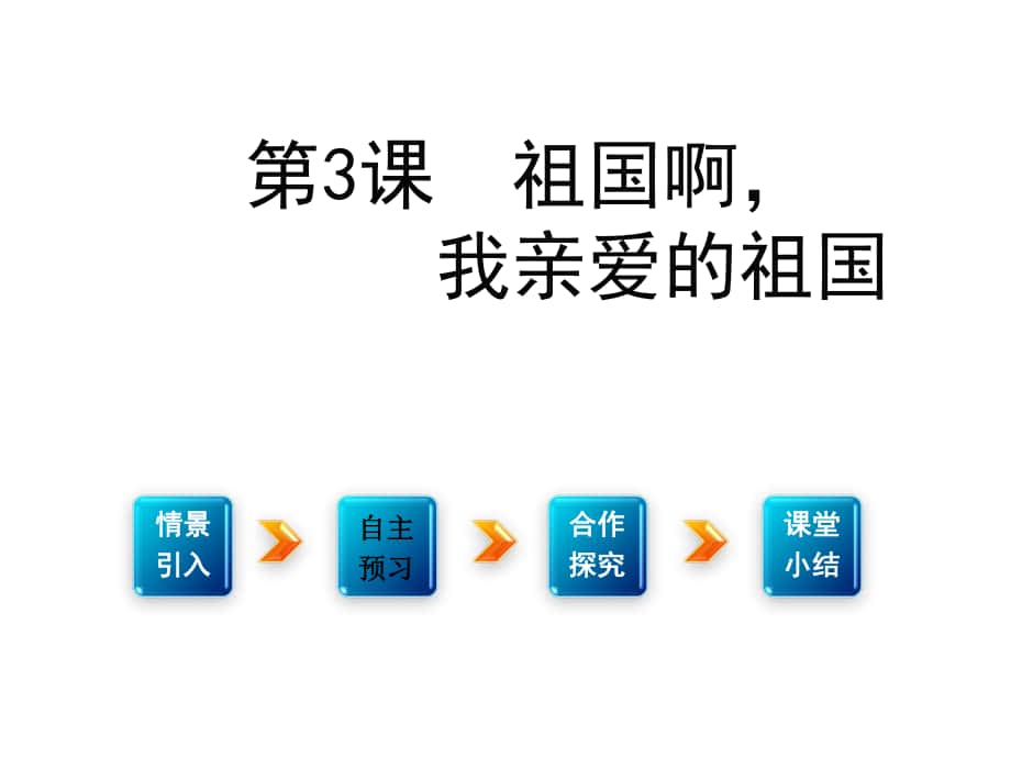 九年級(jí)語(yǔ)文下冊(cè) 第一單元 詠唱故國(guó)詩(shī)情 3《祖國(guó)啊我親愛(ài)的祖國(guó)》課件 （新版）新人教版_第1頁(yè)