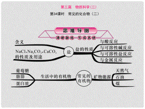 浙江省中考科學(xué)第一輪總復(fù)習(xí) 第三篇 物質(zhì)科學(xué)（二）第34課時 常見的化合物（二）課件