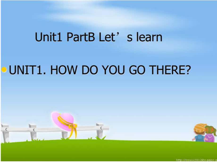 PEP小学英语六年级上册Unit1 B Let’s learn课件_第1页