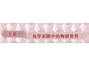 高考化學(xué)總復(fù)習(xí) 必修部分 專題1 化學(xué)家眼中的物質(zhì)世界 第一單元 物質(zhì)的分類與轉(zhuǎn)化 分散系課件 蘇教版