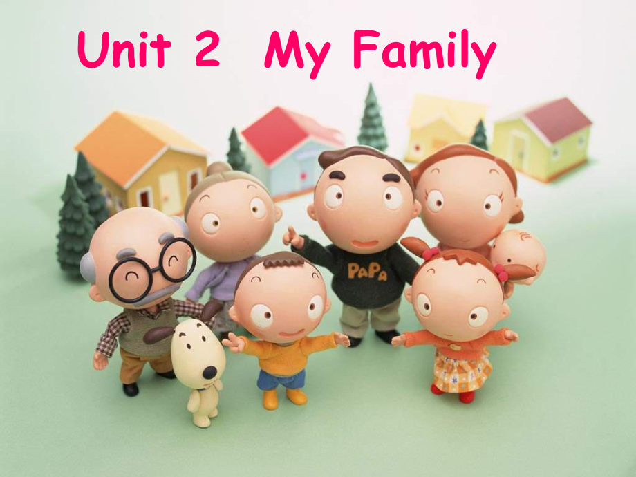 小學英語PEP人教版三年級下冊Unit 2 My Familyppt課件4_第1頁