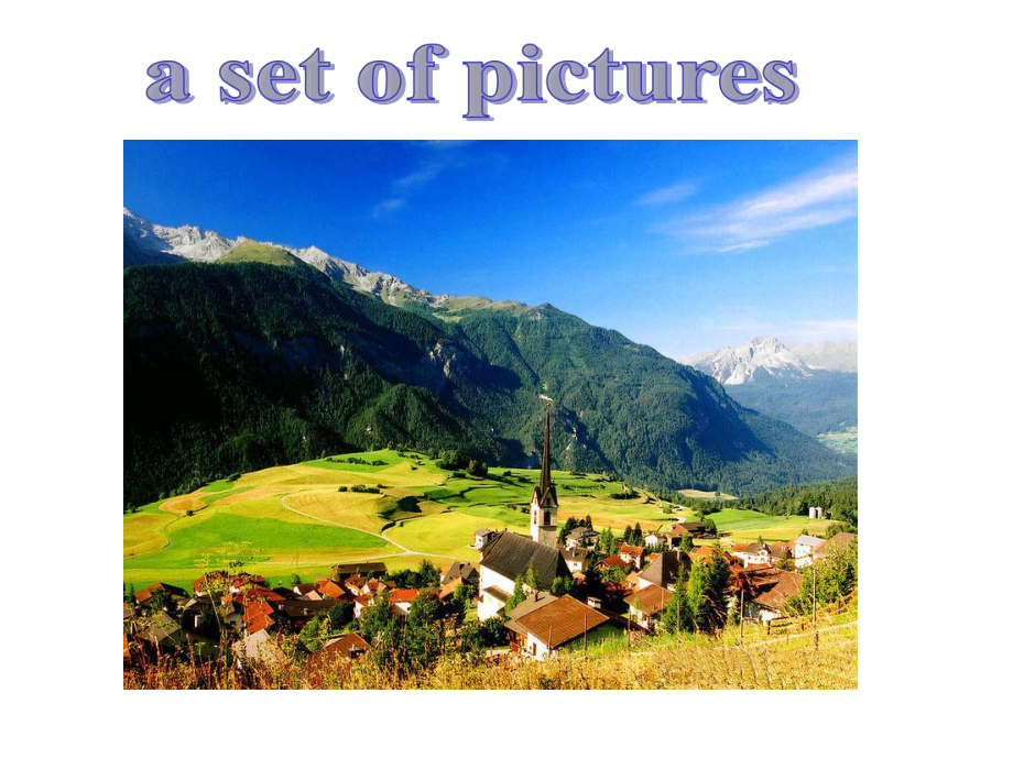 世界旅游景观：一章Switzerland_第1页