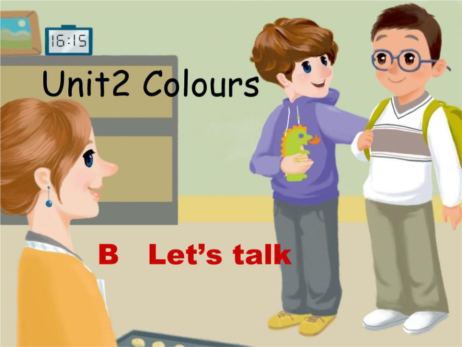 人教版小学英语三年级上册Unit2Btalk.ppt_第1页