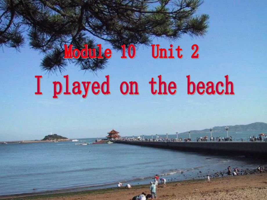 五年級(jí)英語(yǔ)下冊(cè) Module 10 Unit 2《I played on the beach》課件1 （新版）外研版（一起）_第1頁(yè)