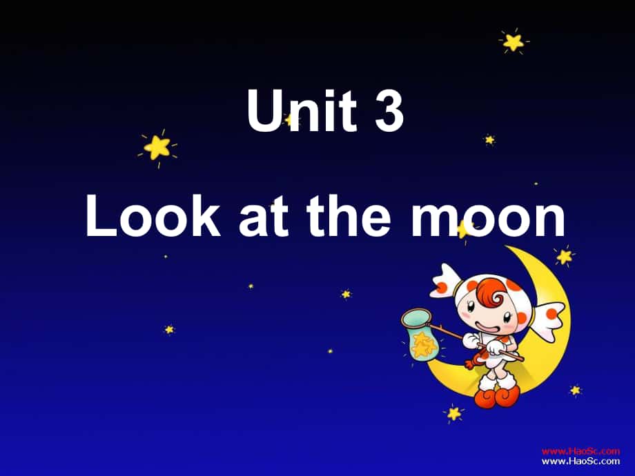 牛津苏教二上Unit3 Look at the moonppt课件1_第1页