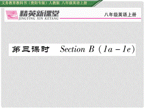 八年級英語上冊 Unit 1 Where did you go on vacation（第3課時(shí)）Section B（1a1e）課件 （新版）人教新目標(biāo)版1