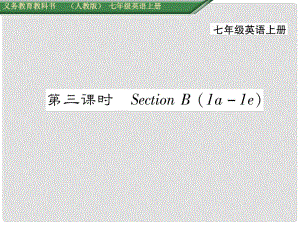 七年級(jí)英語上冊(cè) Unit 7 How much are these socks（第3課時(shí)）Section B（1a1f）課件 （新版）人教新目標(biāo)版