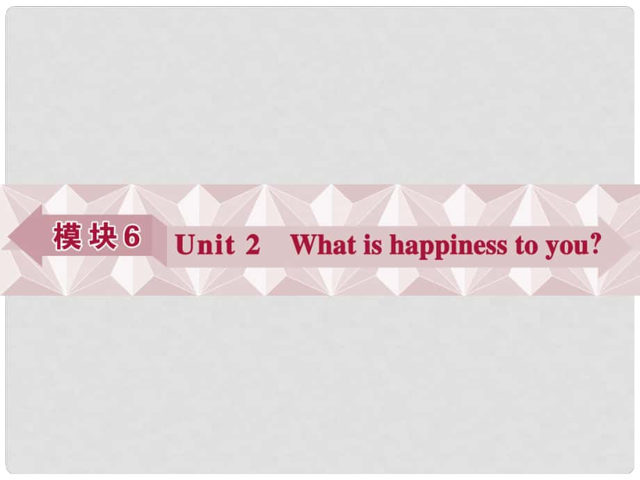 優(yōu)化方案（江蘇專用）高考英語總復(fù)習(xí) 基礎(chǔ)考點(diǎn)聚焦 第一部分 模塊6 Unit2 What is happiness to you課件_第1頁