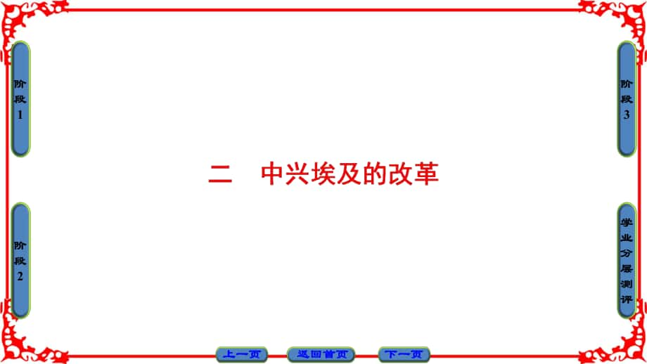 高中歷史 專題6 穆罕默德 阿里改革 2 中興埃及的改革課件 人民版選修1_第1頁