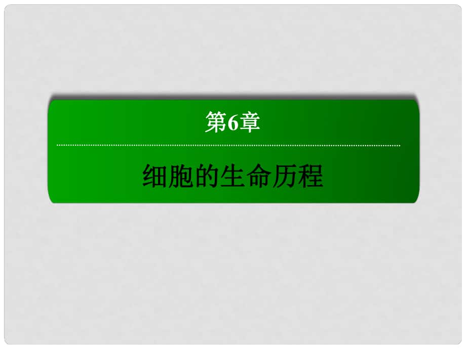 講與練高中生物 第6章 細胞的生命歷程 6.4 細胞的癌變課件 新人教版必修1_第1頁