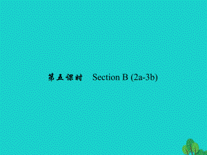 原七年級(jí)英語下冊(cè) Unit 12 What did you do last weekend（第5課時(shí)）Section B(2a3b)習(xí)題課件 （新版）人教新目標(biāo)版