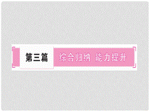 中考政治 綜合歸納總復習 第一部分 心理健康教育課件 人民版