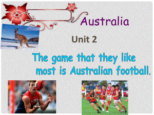 廣西中峰鄉(xiāng)育才中學(xué)九年級(jí)英語(yǔ)上冊(cè) Module 10 Unit 2 The game that they like most is Australian football教學(xué)課件 （新版）外研版