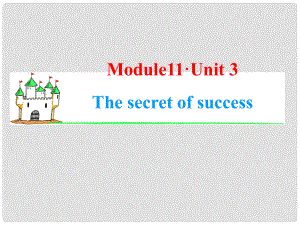 高考英語(yǔ)一輪復(fù)習(xí) Module11 Unit 3 The secret of success課件 牛津譯林版（湖南專用）