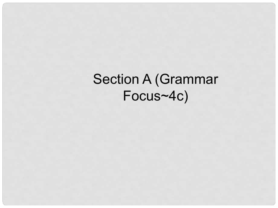 八年級英語下冊 Unit 5 What were you doing when the rainstorm came Section A（Grammar Focus4c）課件 （新版）人教新目標(biāo)版_第1頁