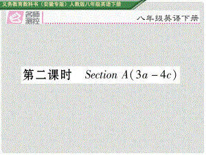 八年級英語下冊 Unit 7 What's the highest mountain in the world（第2課時(shí)）Section A（3a4c）習(xí)題課件 （新版）人教新目標(biāo)版