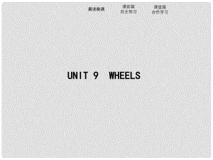 高中英語(yǔ) Unit 9 Wheels Lesson 1 On Your Bike課件 北師大版必修3