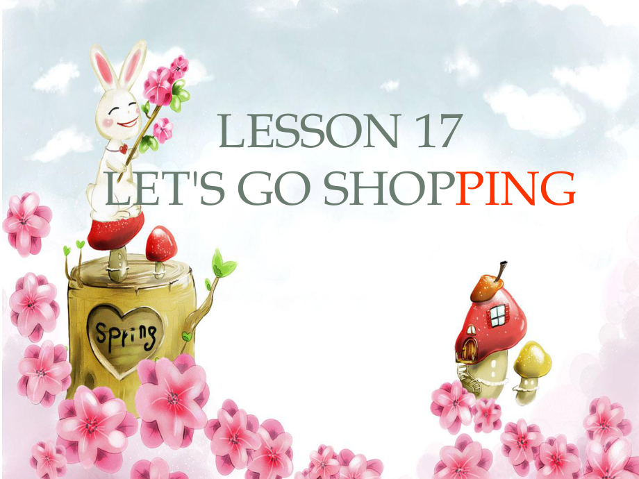 四年級英語上冊 lesson 17 Let’s Go Shopping!課件 冀教版（一起）_第1頁