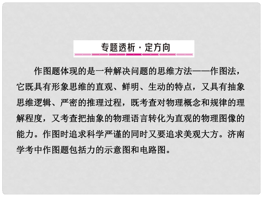 山東省中考物理 專題復習四 作圖課件_第1頁