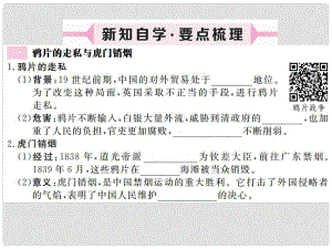 八年級歷史上冊 第一單元 列強(qiáng)侵華與晚清時期的救亡圖存 第1課 鴉片戰(zhàn)爭習(xí)題講評課件 岳麓版