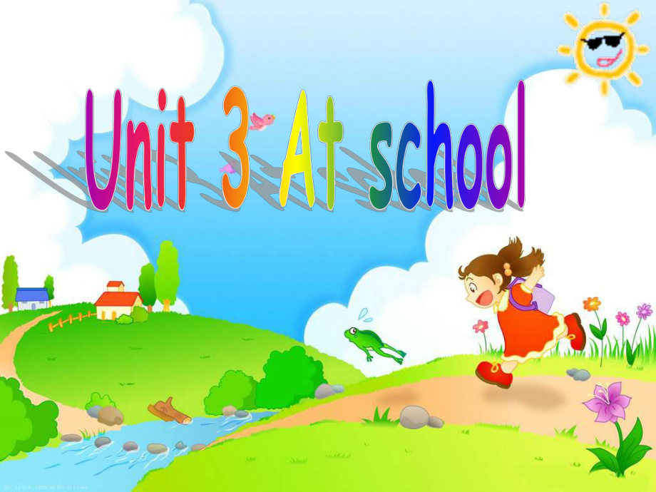 一年級英語上冊 Unit 3 at school課件4 北師大版（一起）_第1頁