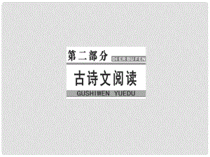 高考語文大一輪復(fù)習(xí) 專題八 文言文閱讀 5 文言斷句課件