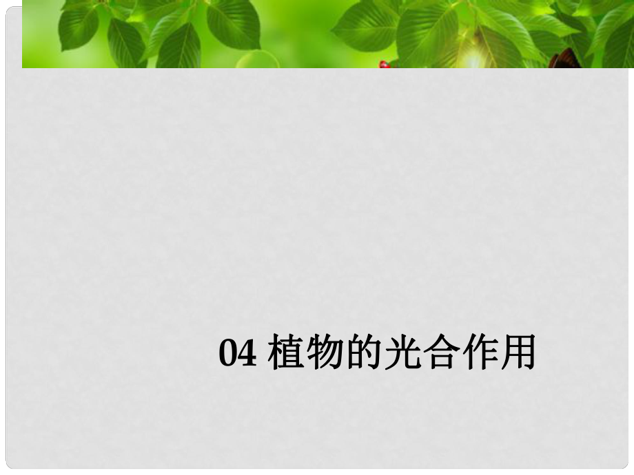 六年級科學上冊 第一章 第3課 植物的光合作用課件2 新人教版_第1頁