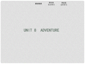 高中英語 Unit 8 Adventure Lesson 1 Adventure Holidays課件 北師大版必修3