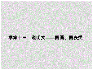 高考英語大一輪復習 第3部分 寫作基礎訓練 十三 說明文圖畫、圖表類課件 新人教版