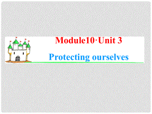 高考英語(yǔ)一輪復(fù)習(xí) Module10 Unit 3 Protecting ourselves課件 牛津譯林版（湖南專(zhuān)用）