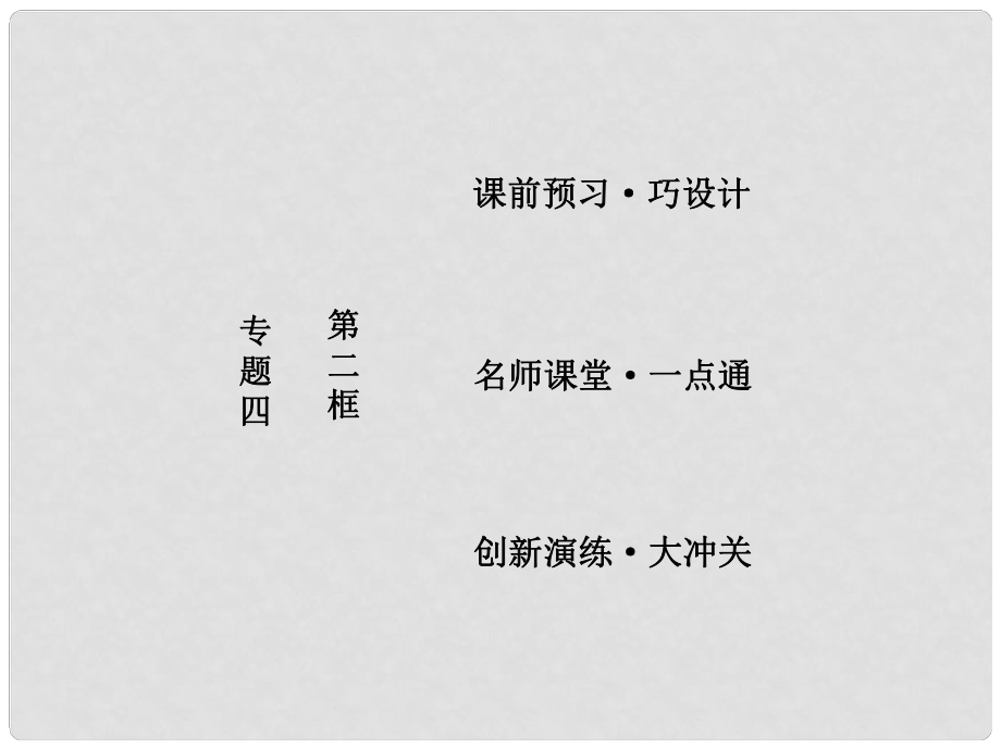 高中政治 专题四 劳动就业与守法经营 第二框 就业维权之道课件 新人教版选修5_第1页