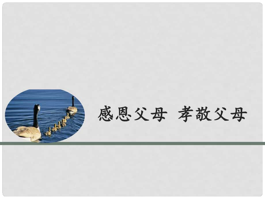 七年級道德與法治下冊 第二單元 跨越代溝 第四課 走近父母 第1框 感恩父母 孝敬父母課件 教科版_第1頁